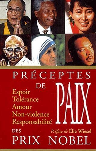 Imagen de archivo de Paroles de paix des prix Nobel Baudouin, Bernard a la venta por LIVREAUTRESORSAS