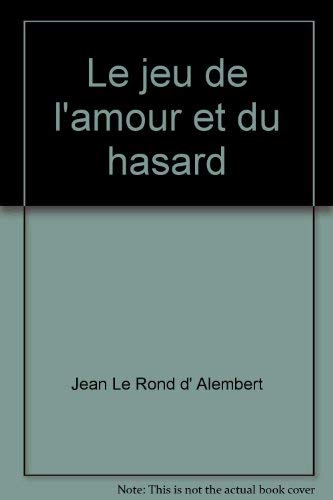 Stock image for Le jeu de l'amour et du hasard for sale by Ammareal