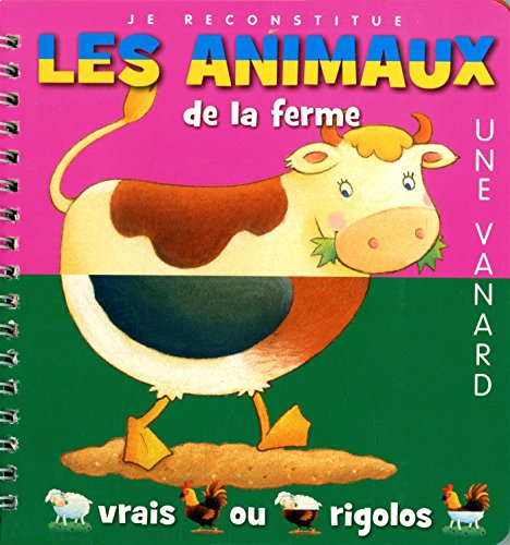 Beispielbild fr Les animaux de la ferme - Je reconstitue zum Verkauf von medimops