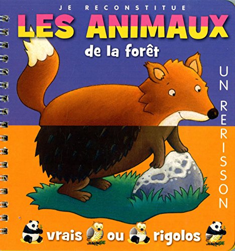 Beispielbild fr Les animaux de la foret - Je reconstitue (02) zum Verkauf von Ammareal