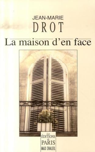 9782846210942: La maison d'en face