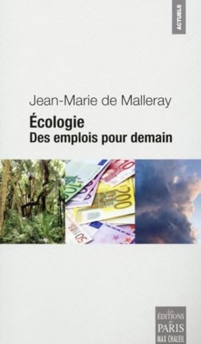 Beispielbild fr Ecologie : Des emplois pour demain zum Verkauf von Ammareal