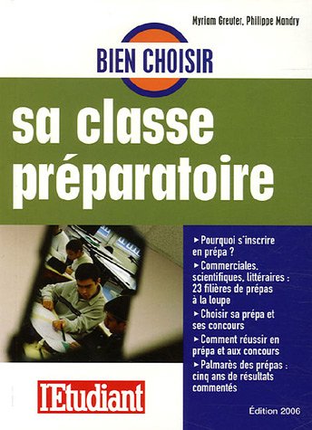 Stock image for Bien choisir sa classe prparatoire for sale by Ammareal