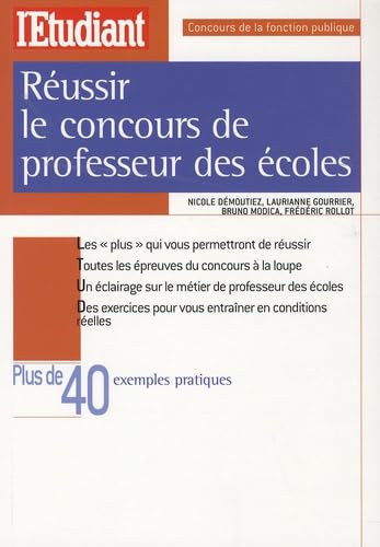 9782846248006: Russir le concours de professeur des coles