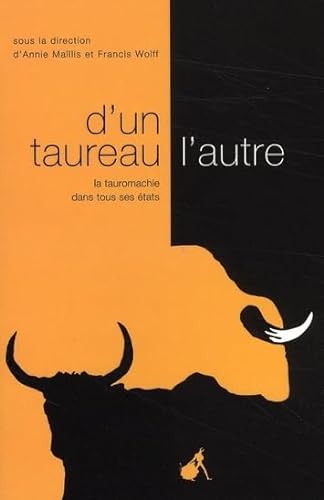 Stock image for D'un taureau l'autre (0000) for sale by Ammareal
