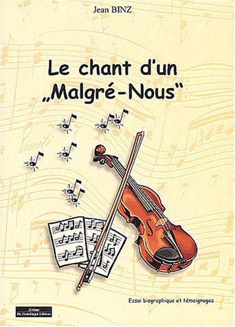 Stock image for Le chant d'un : Essai biographique et tmoignages for sale by Ammareal