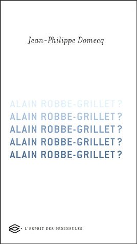 Beispielbild fr Alain Robbe-Grillet ? zum Verkauf von medimops
