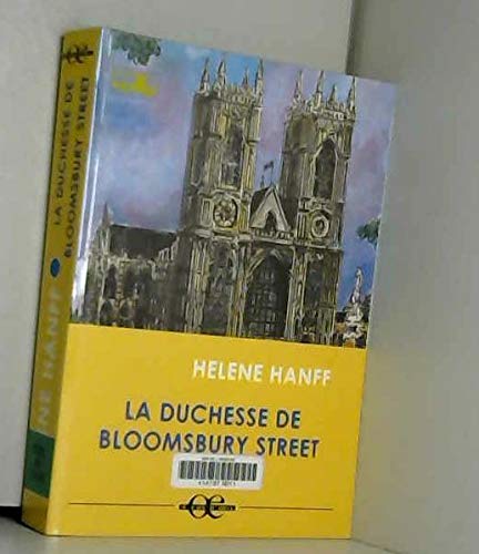 Beispielbild fr La duchesse de Bloomsbury Street zum Verkauf von Ammareal