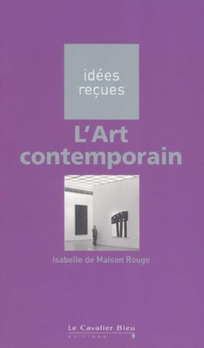Stock image for L'Art contemporain for sale by medimops