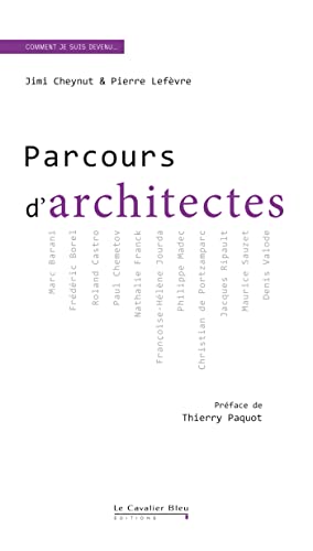 Beispielbild fr Parcours d'architectes zum Verkauf von medimops