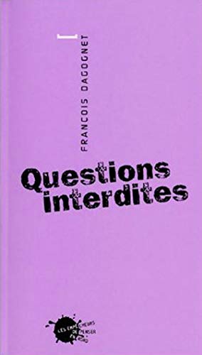 9782846710268: Questions interdites