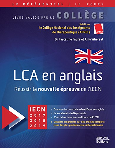 Beispielbild fr LCA en anglais : Russir la nouvelle preuve de l'iECN zum Verkauf von Ammareal