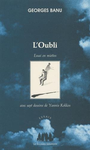 Stock image for L'oubli for sale by Ammareal