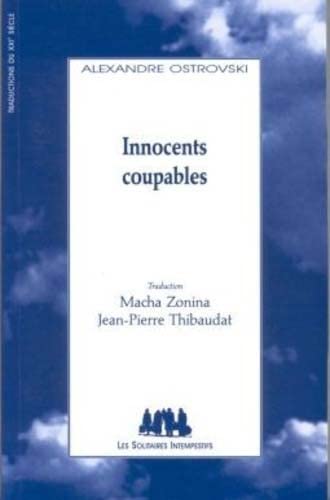 Innocents coupables (9782846810746) by OSTROVSKI ALEXANDRE