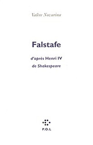 Stock image for Falstafe : D'aprs Henri IV de Shakespeare for sale by Revaluation Books