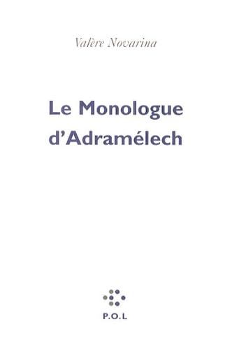 Immagine dell'editore per Le Monologue d'Adramlech venduto da Revaluation Books