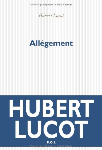 Stock image for Allgement [Broch] Lucot,Hubert for sale by BIBLIO-NET