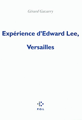 Stock image for Exprience d'Edward Lee, Versailles for sale by medimops