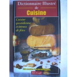 Imagen de archivo de Dictionnaire illustre de cuisine a la venta por medimops