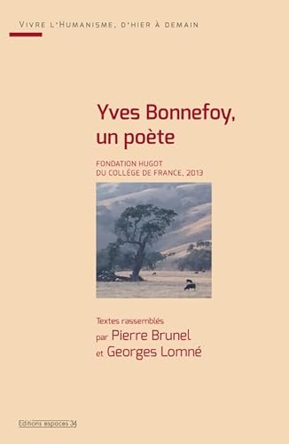 Stock image for Yves Bonnefoy un pote: Fondation Hulot du collge de France 2013 for sale by Ammareal