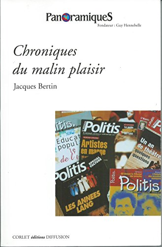 Beispielbild fr Chroniques du malin plaisir zum Verkauf von medimops