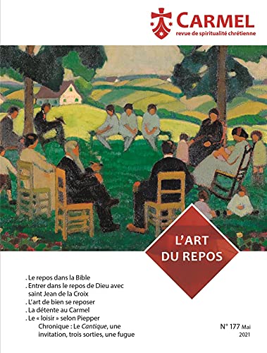Beispielbild fr revue du Carmel n.177 : l'art du repos zum Verkauf von Chapitre.com : livres et presse ancienne