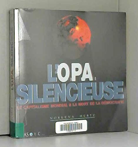 Stock image for L'OPA silencieuse for sale by medimops