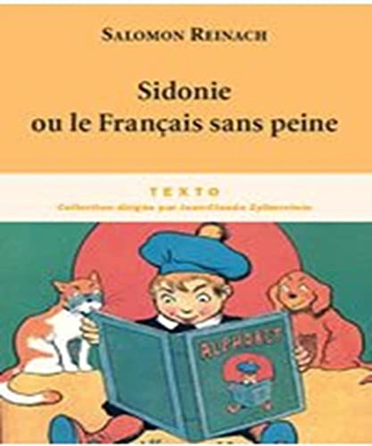 Beispielbild fr Sidonie ou le Franais sans peine zum Verkauf von Ammareal