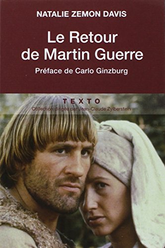 Le retour de Martin Guerre (9782847345292) by Zemon Davis, Natalie