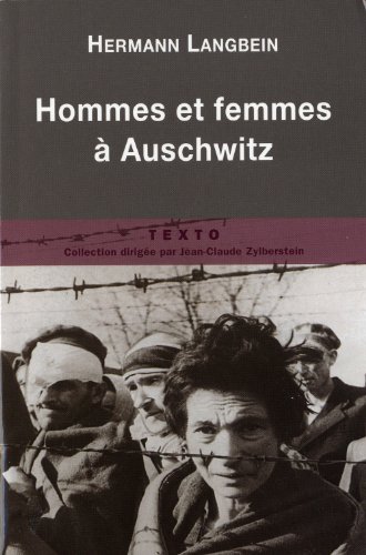 Beispielbild fr Hommes et femmes  Auschwitz zum Verkauf von medimops