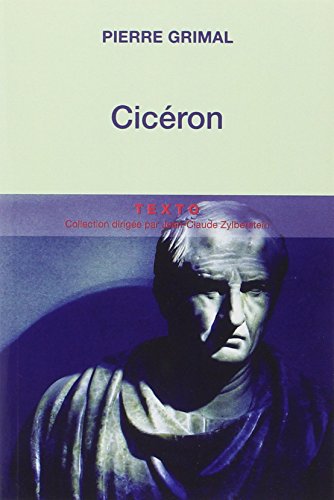 Beispielbild fr CICERON zum Verkauf von WorldofBooks