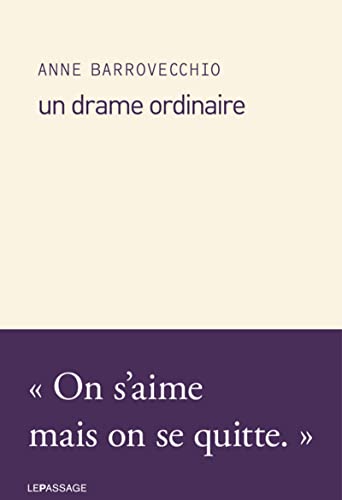 9782847421804: Un drame ordinaire