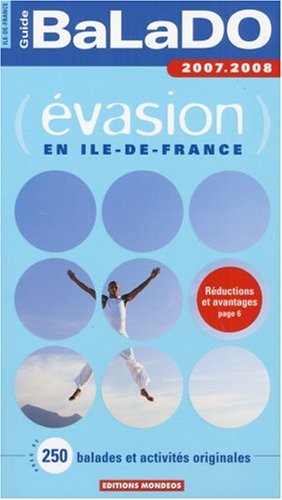 Imagen de archivo de Guide BaLaDO vasion en Ile-de-France a la venta por Ammareal