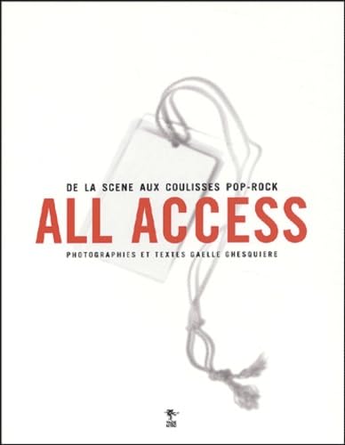 Beispielbild fr All access zum Verkauf von A TOUT LIVRE