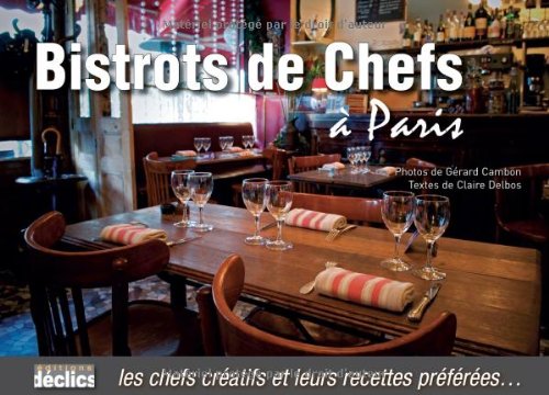 9782847681772: Bistrots de Chefs  Paris