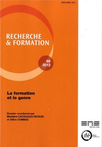 Stock image for Recherche et formation, n 69/2012. La formation et le genre for sale by medimops