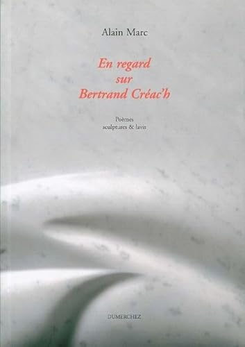 Stock image for En regard sur Bertrand Crac'h for sale by medimops