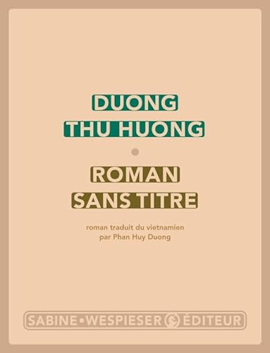 Roman sans titre (9782848050911) by Duong, Thu Huong