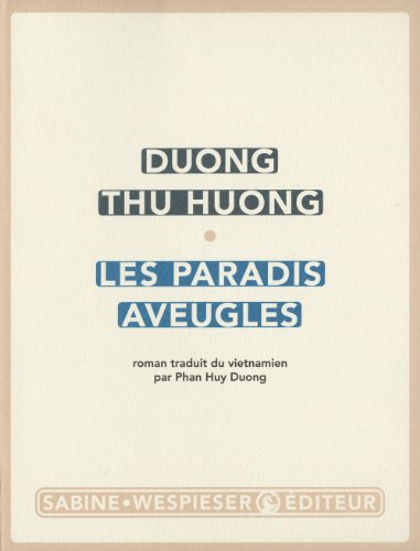 9782848051147: Les paradis aveugles