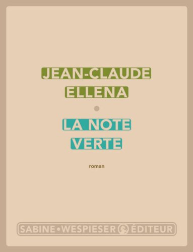 Stock image for La note verte for sale by Ammareal