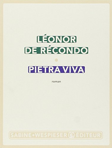 9782848051529: Pietra viva