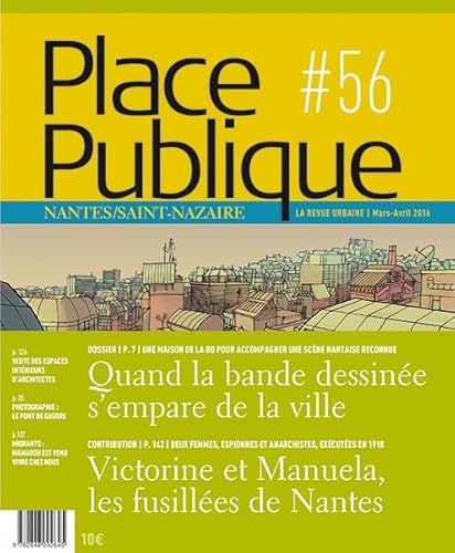 Beispielbild fr Place Publique Nantes / Saint-Nazaire #56 : la BD a Nantes / Saint-Nazaire zum Verkauf von Ammareal