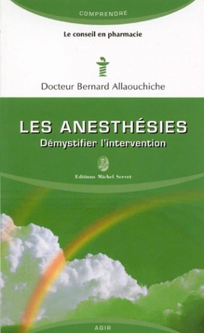 Imagen de archivo de Les anesthesies a la venta por Ammareal