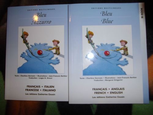 9782848290034: Bleu - bleue (franais/anglais)