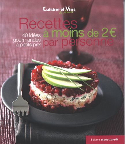 Stock image for Recettes  moins de 2 euros par personne for sale by Ammareal