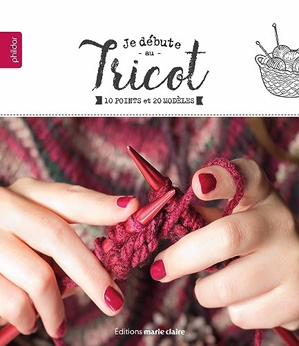 Stock image for Je Dbute Au Tricot : 10 Points Et 20 Modles for sale by RECYCLIVRE