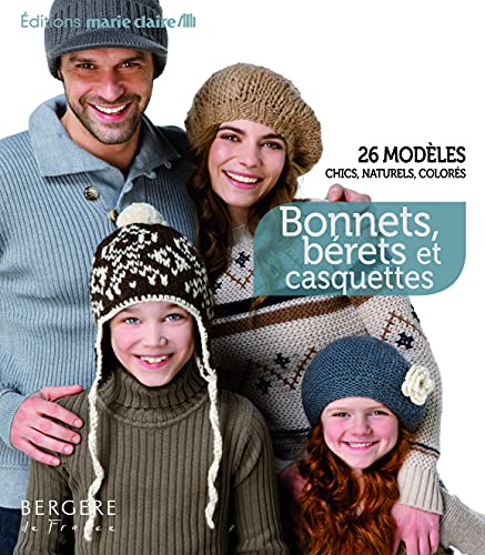 Imagen de archivo de Bonnets, brets et casquettes : 26 modles chics, naturels et colors a la venta por Ammareal