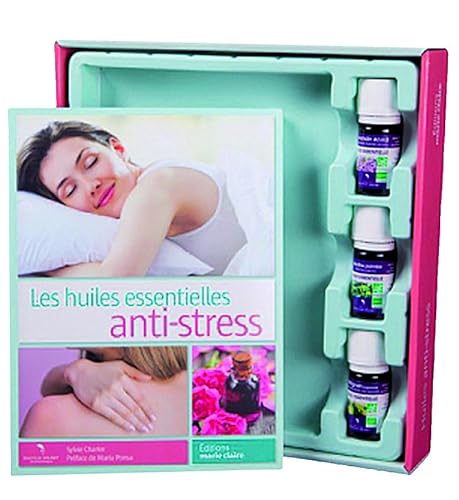 9782848317601: Huiles anti-stress: Coffret livre + huiles essentielles