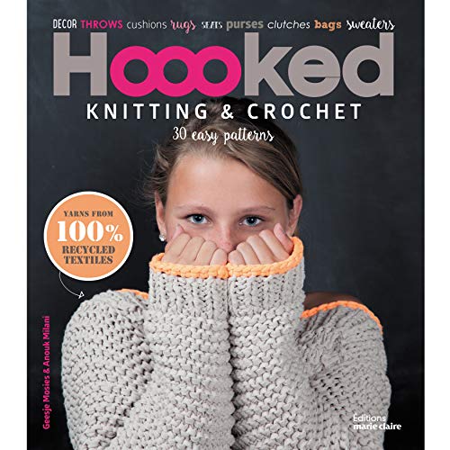 9782848319995: Hoooked Book Knitting and Crochet (English)