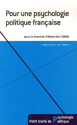 Imagen de archivo de Pour une psychologie politique franaise a la venta por Ammareal